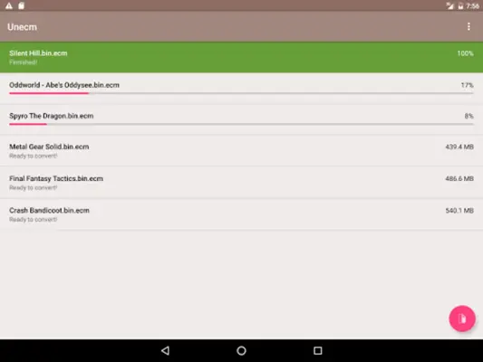 Unecm android App screenshot 0